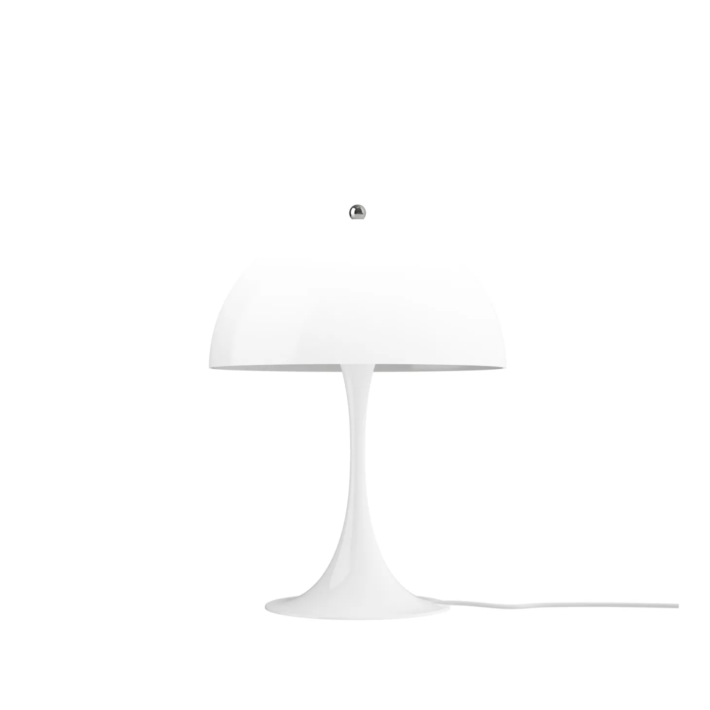 Louis Poulsen Panthella 320 Tischleuchte Opal Weiß