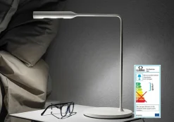 Lumina FLO Bedside Nachttischlampe weiß