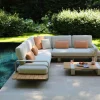 4-M Design Dox gemütliches Outdoor Lounge Sofa - 2 Sitzer