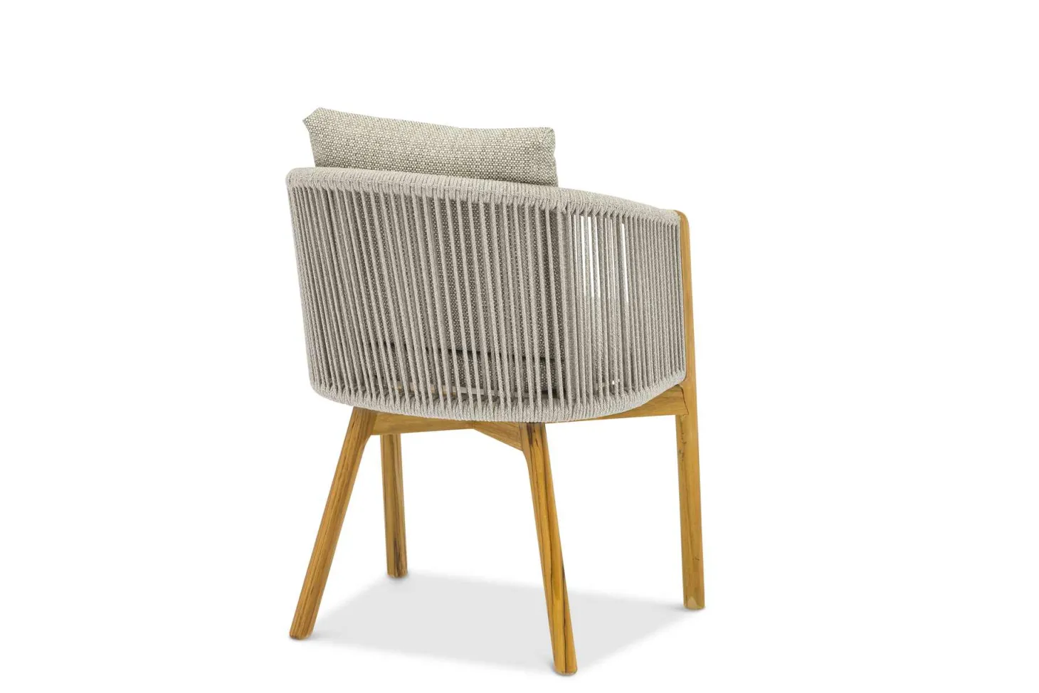 4-M Design Haven bequemer Outdoor Armlehnstuhl Mokka