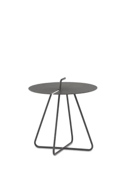 4-M Design Hook moderener Beistelltisch Outdoor Kohle