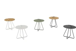 4-M Design Hook moderener Beistelltisch Outdoor Kohle