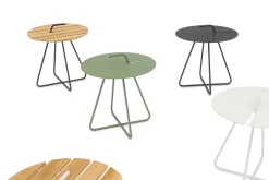 4-M Design Hook moderener Beistelltisch Outdoor Kohle