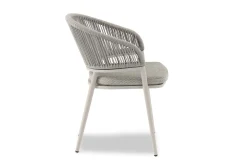 4-M Design Jack Bequemer Outdoor Polstersessel Mokka - Latte, Vertikal