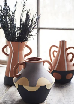 MADAM STOLTZ Getrocknete Blumen, schwarz 75-85 cm