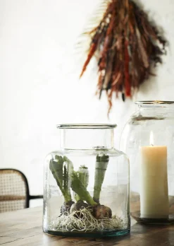 MADAM STOLTZ Glasvase klar Ø 16,5 cm