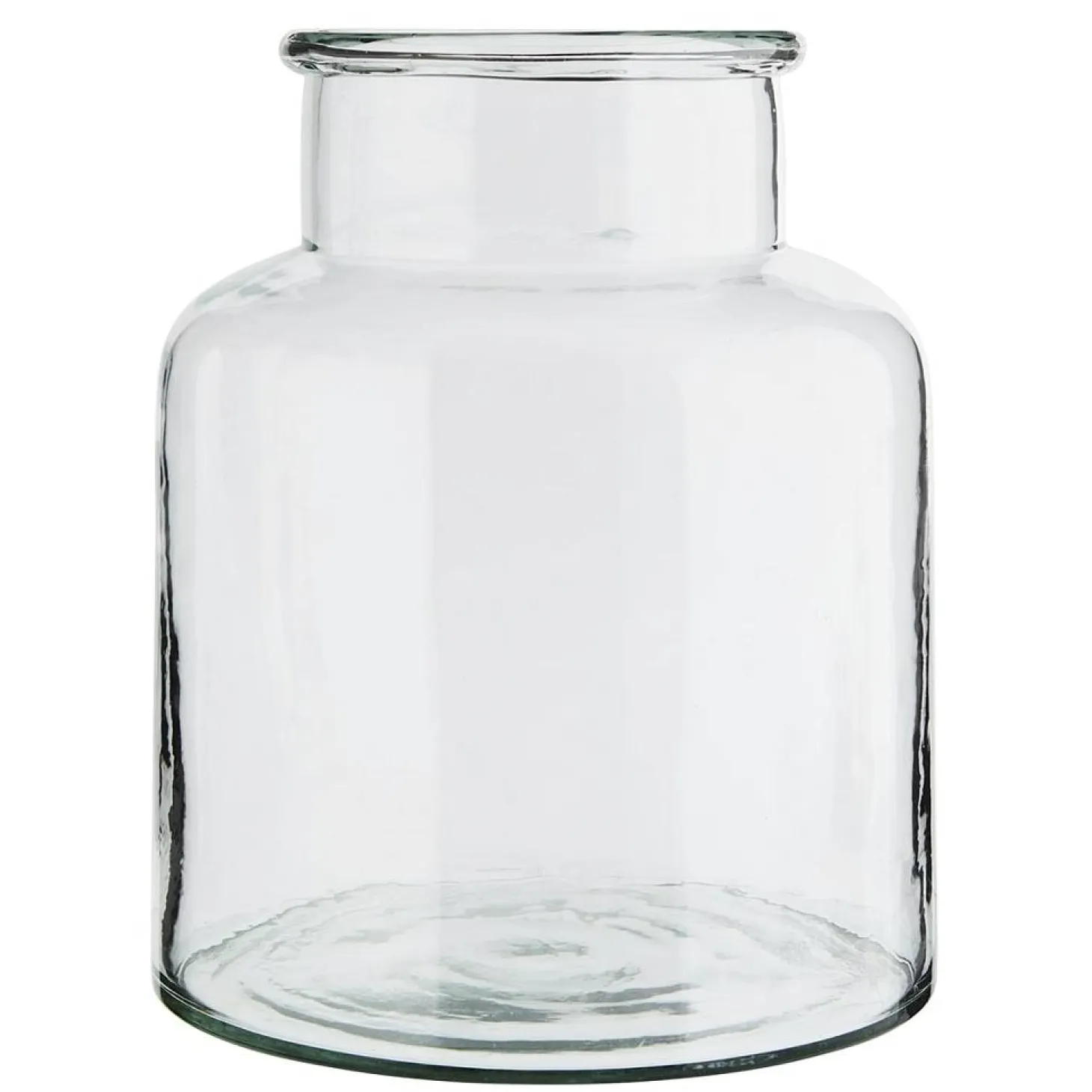 MADAM STOLTZ Glasvase klar Ø 21 cm