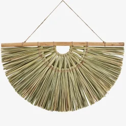 MADAM STOLTZ Wandobjekt aus Seegras