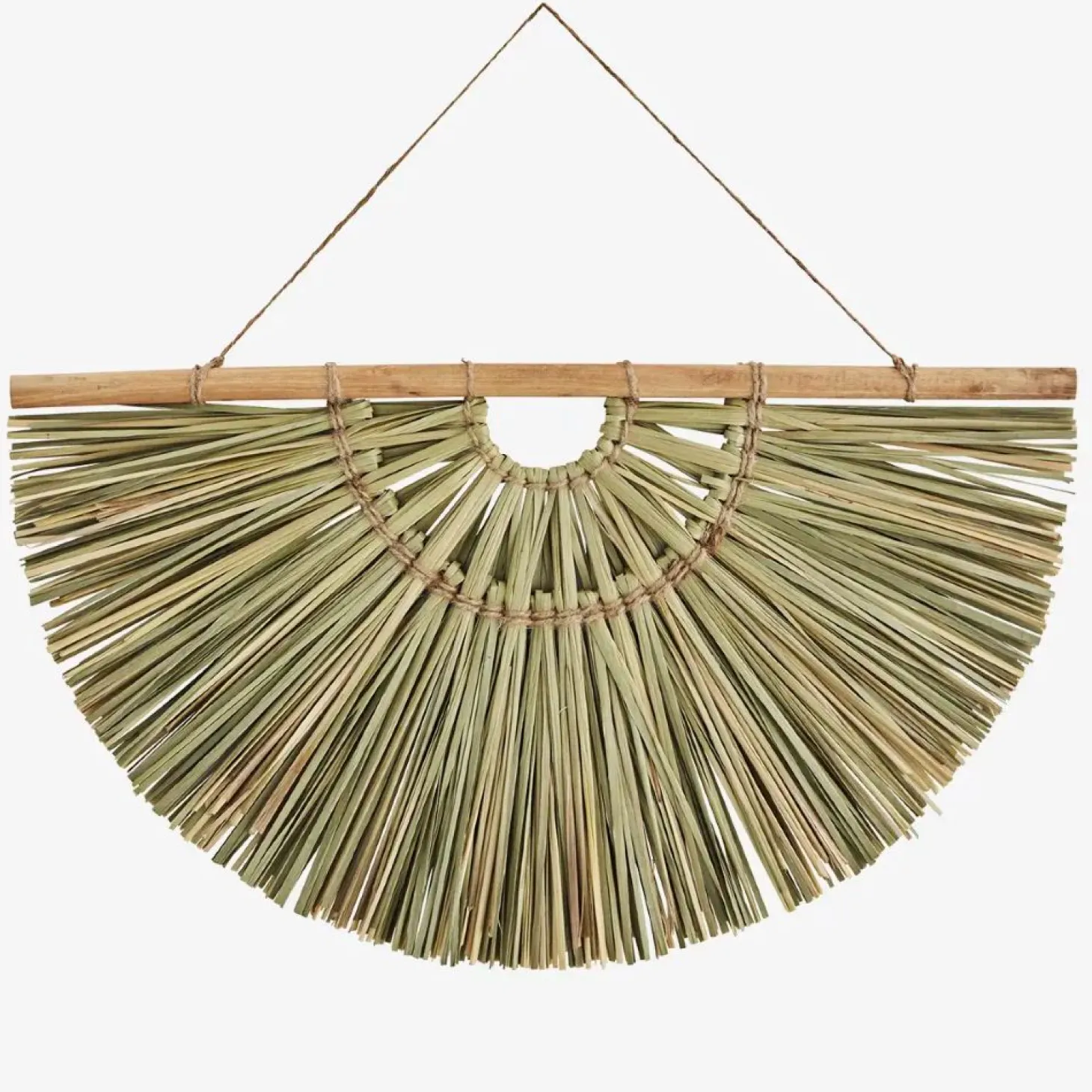 MADAM STOLTZ Wandobjekt aus Seegras