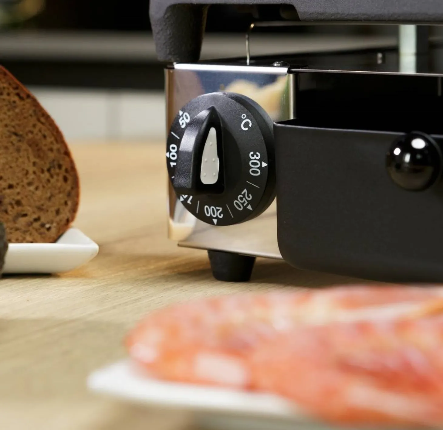 Milantoast Panini Grill Gusseisenplatte glatt, oben und unten