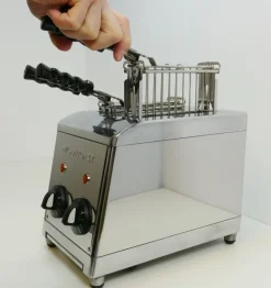 Milantoast Sandwichtoaster mit Zangen Gold