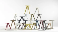 Möller Design Woody Hill mit Rahmen Durchmesser 40 cm 45cm yellow