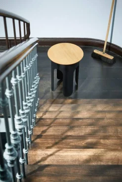 MÜLLERNKONTOR Beistelltisch Circus Tiefschwarz