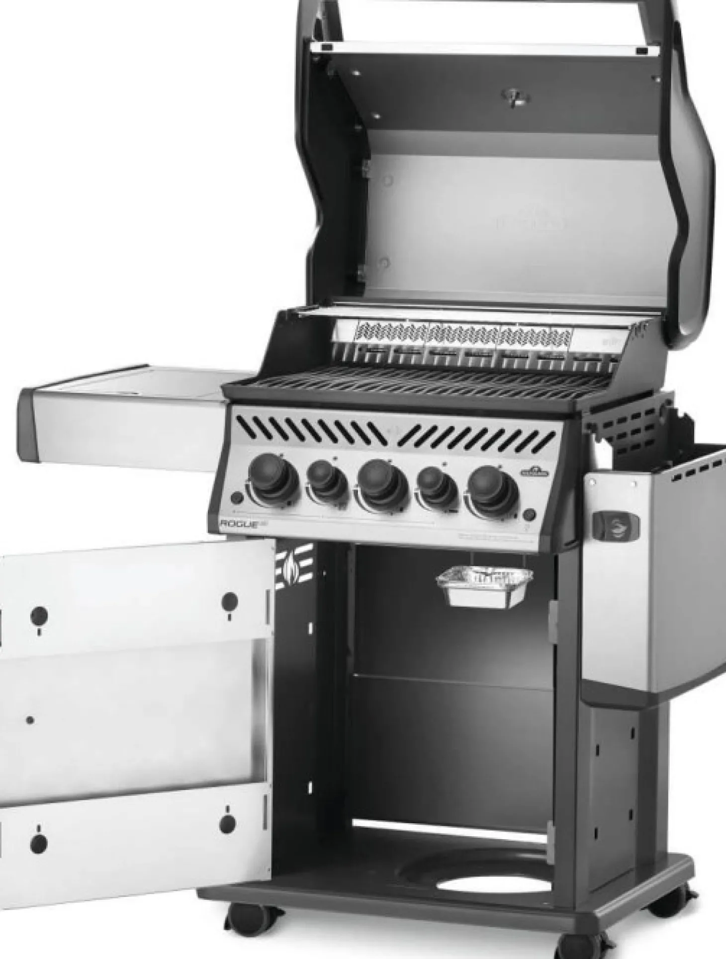 Napoleon Edelstahl Gasgrill ROGUE® SE 425 RSIB mit Infrarot Seiten- und Rückenbrennern