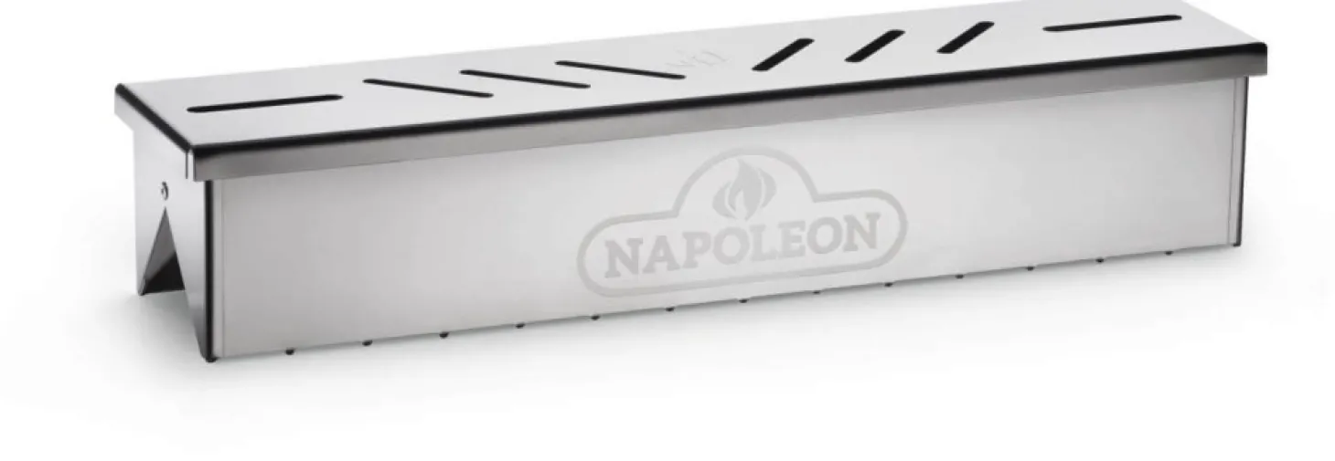 Napoleon Edelstahl Räucherbox für Hitzeverteiler