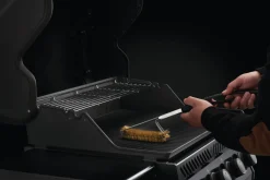 Napoleon Messing Grillbürste dreihreihig