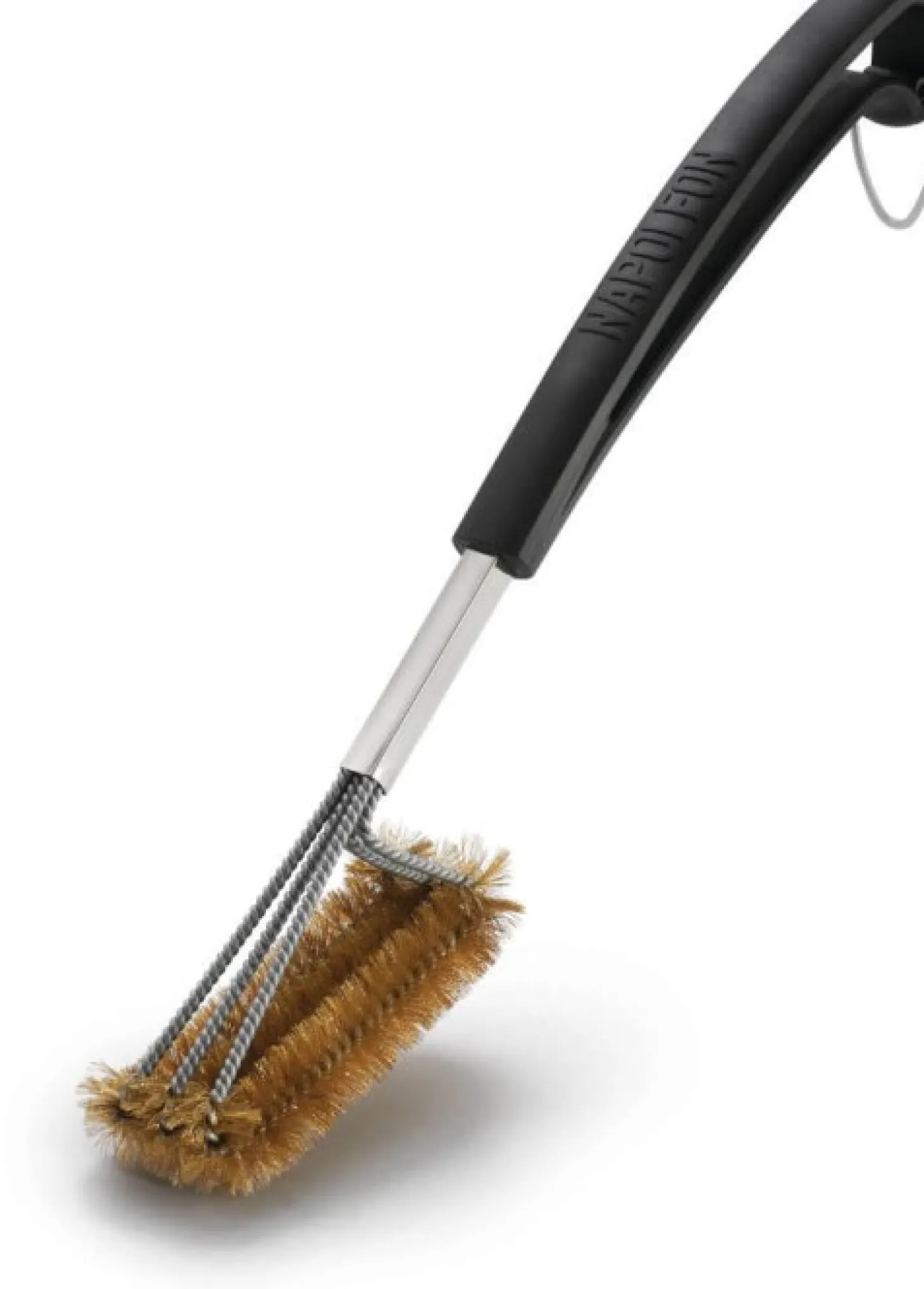 Napoleon Messing Grillbürste dreihreihig