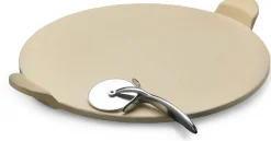 Napoleon PRO Pizzastein mit Pizzaschneider