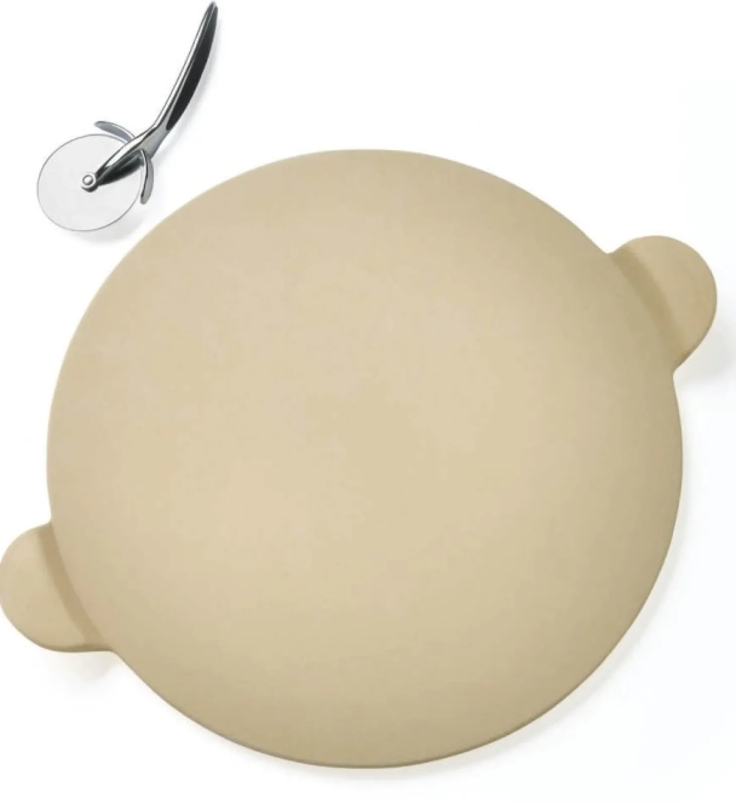 Napoleon PRO Pizzastein mit Pizzaschneider