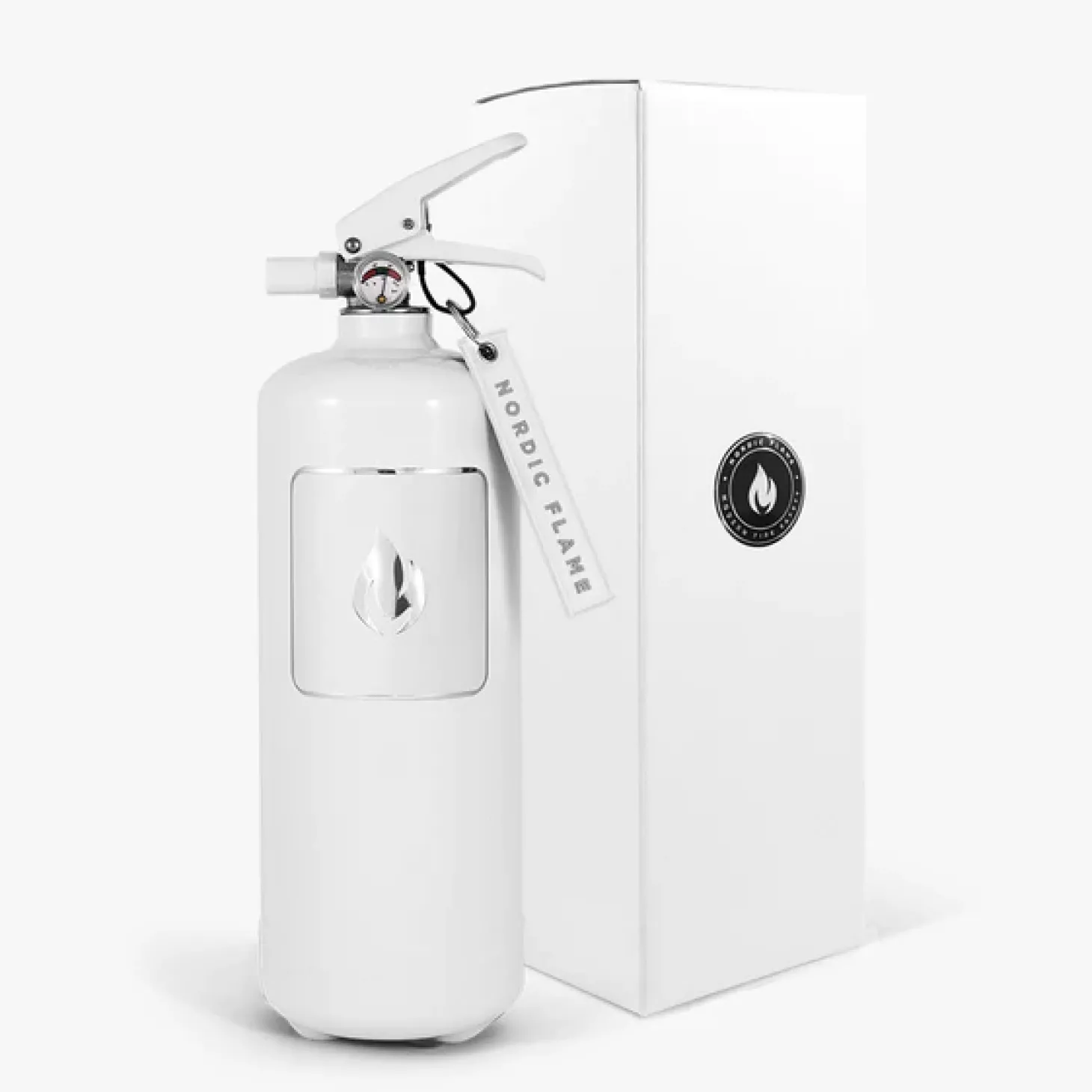 Nordic Flame Feuerlöscher Classic 2 kg - Weiß