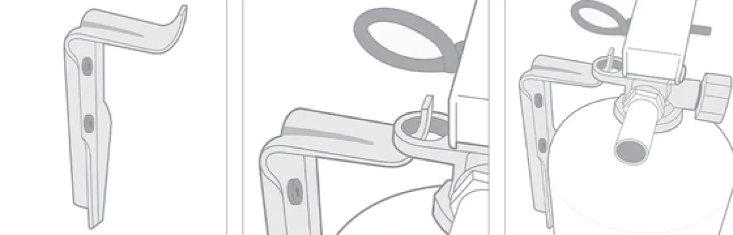 Nordic Flame Feuerlöscher Classic 2 kg - Weiß