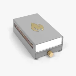 Nordic Flame Streichholz-Schachtel Hülle - Grau