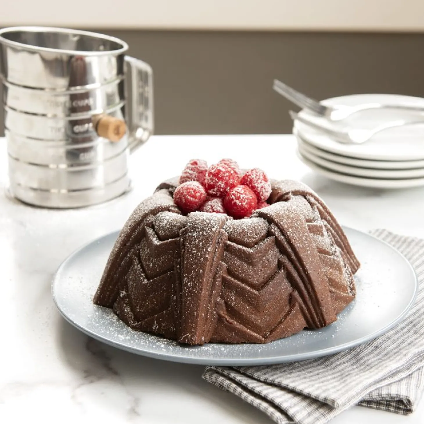 Nordic Ware Backform Marquee Bundt Pan 2,4 Liter