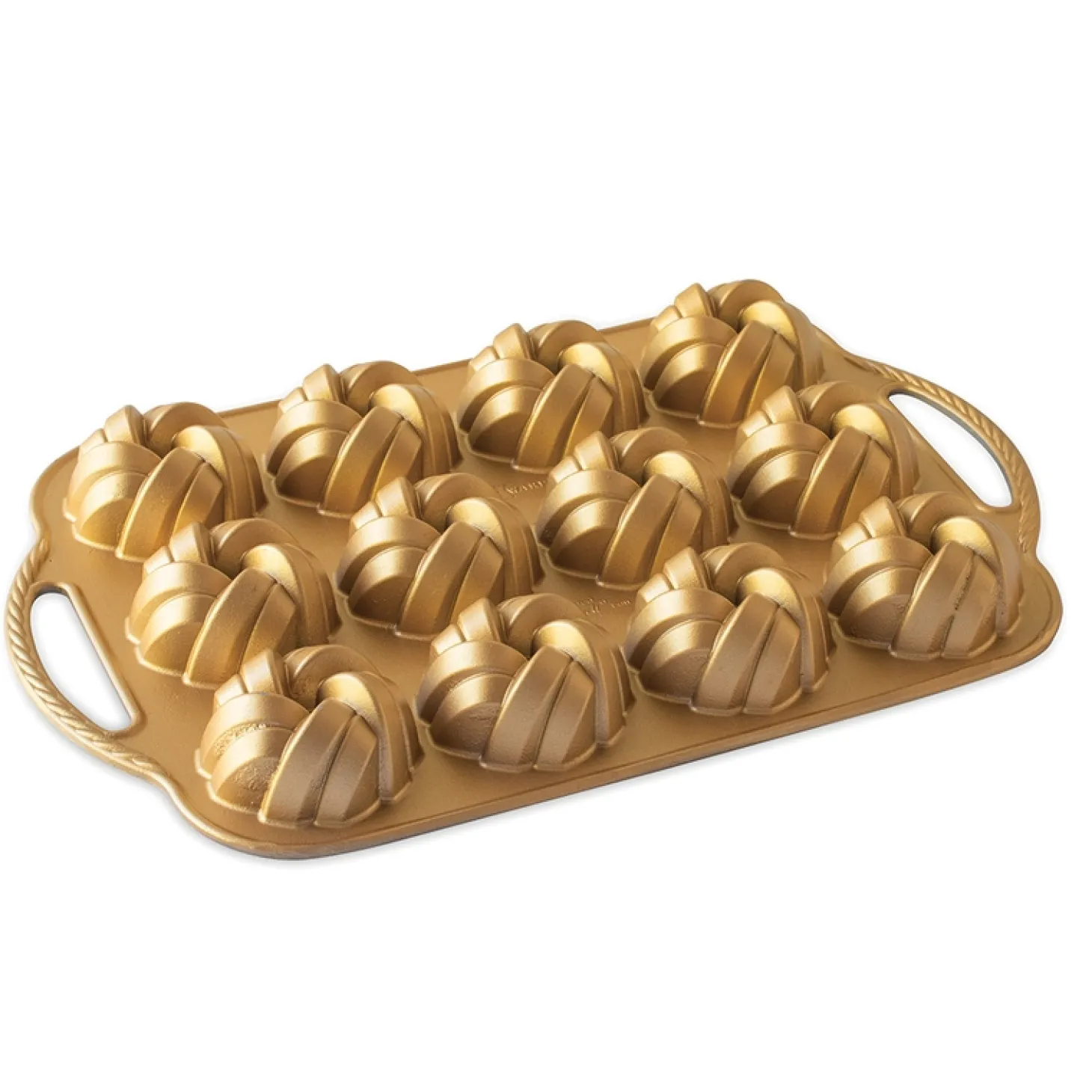 Nordic Ware Backform 75th Anniversary Braided Mini-Kuchen