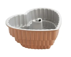 Nordic Ware Herzförmige Kuchenform Tiered Heart Bundt Pan 2,8 Liter