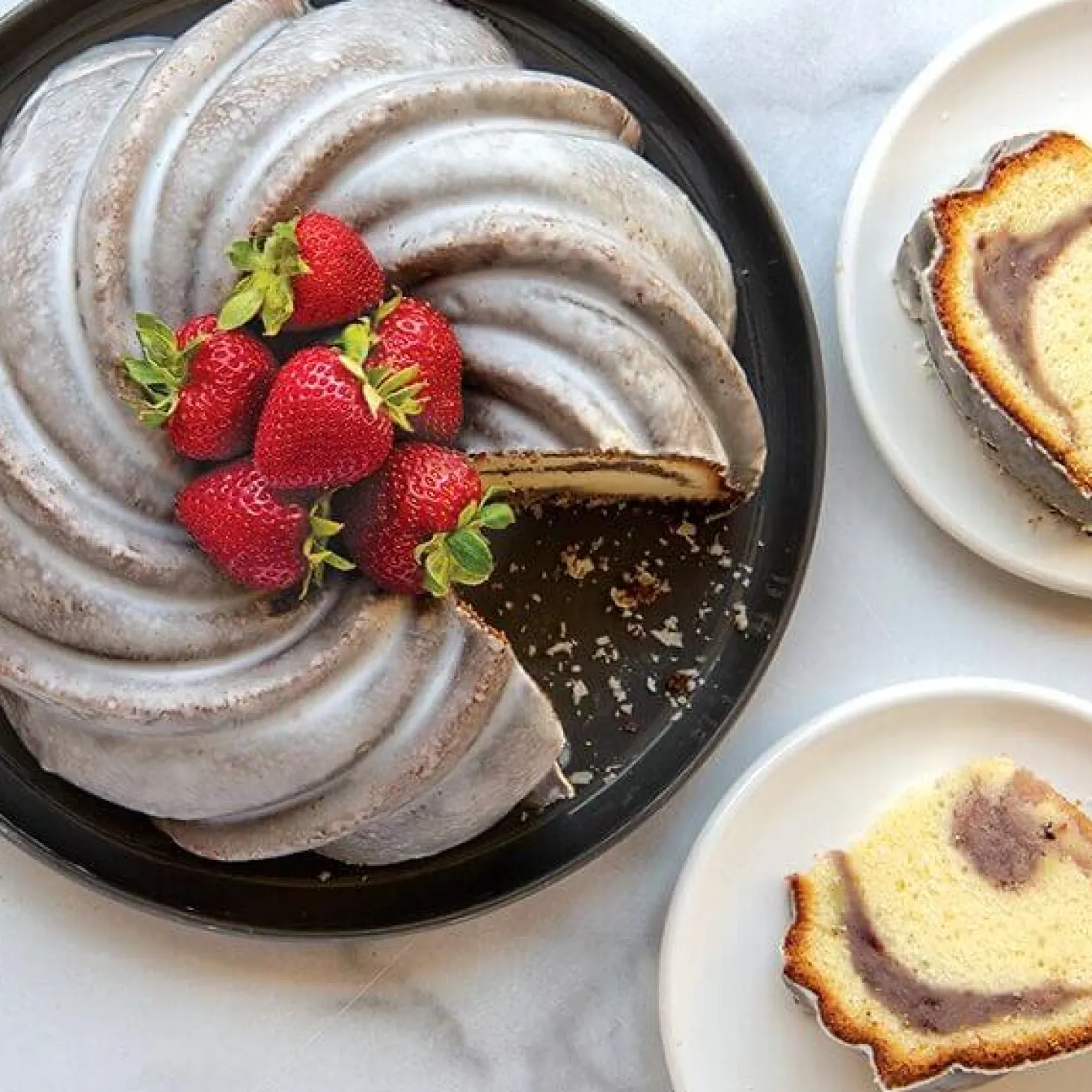 Nordic Ware Hochwertige Backform Swirl Bundt