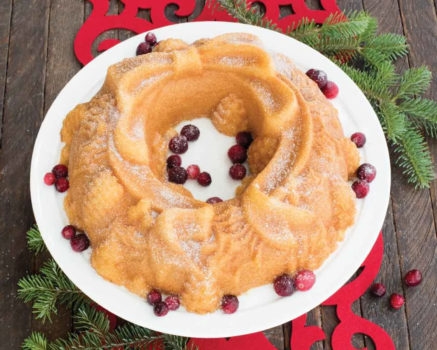 Nordic Ware Weihnachtskranz Backform