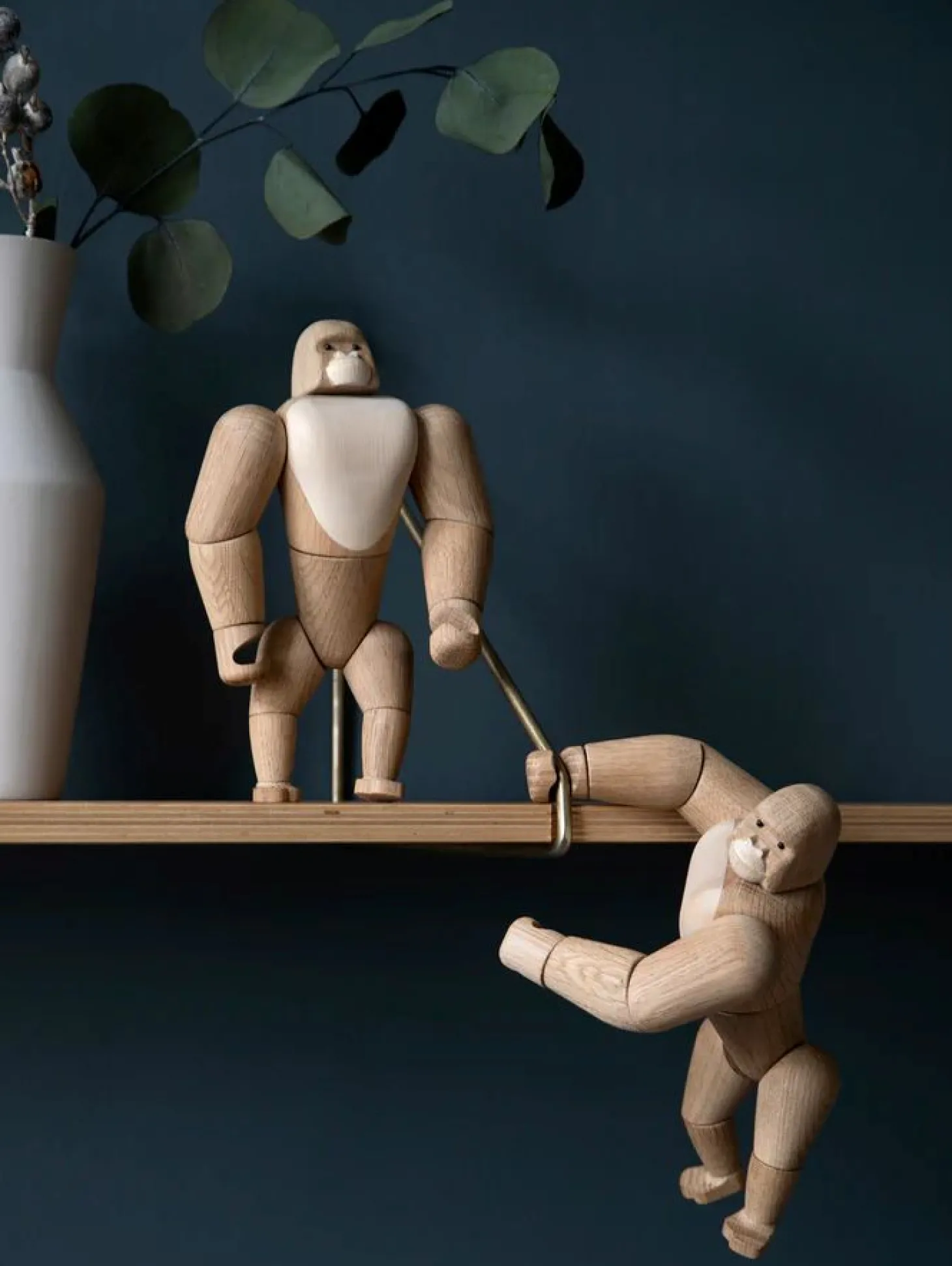 Novoform GORILLA Holzfigur Deko 8 x 3,5 x 12,5 cm