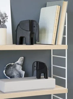 Novoform Hochwertige Dekofigur Elefant Esche natur 4 x 7,7 cm