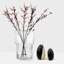 Novoform Pinguin Dekotier aus Eschenholz 4,7 x 8,5 cm