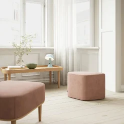 Novoform Serena Holz Couchtisch mit runden Ecken Eiche natur