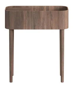 Novoform Serena moderner Konsolentisch - runde Ecken Eiche dunkel