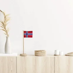 Novoform Tischflagge Höhe 40 cm Norwegen