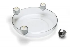 Philippi Arena beleuchtete Schale mit vier Teelichthaltern