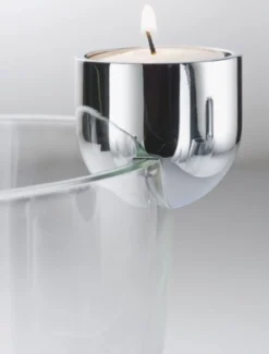 Philippi Arena beleuchtete Schale mit vier Teelichthaltern