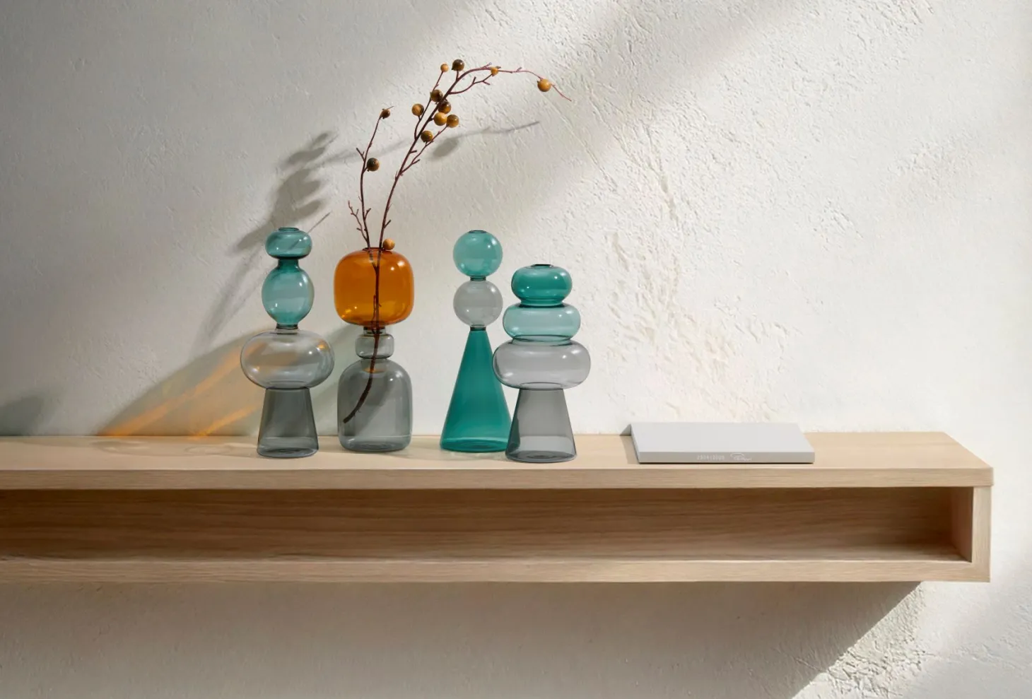 Philippi Curiosa Glasvase kugelförmig Baum