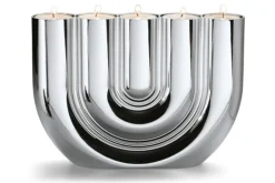 Philippi Double U Teelichthalter hochglanzpoliert