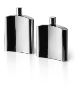 Philippi Henry Flachmann hochglanzpliert - gewölbte Form 12 cm