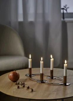 Philippi La Serena Adventskranz für Block- und Stabkerzen