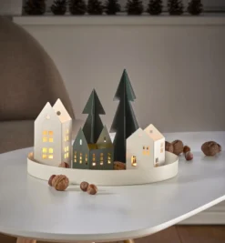 Philippi LE QUARTIER Weihnachtsdorf - Dekohäuser und Tannen