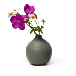 Philippi Lim Vase aus Aluminium rund