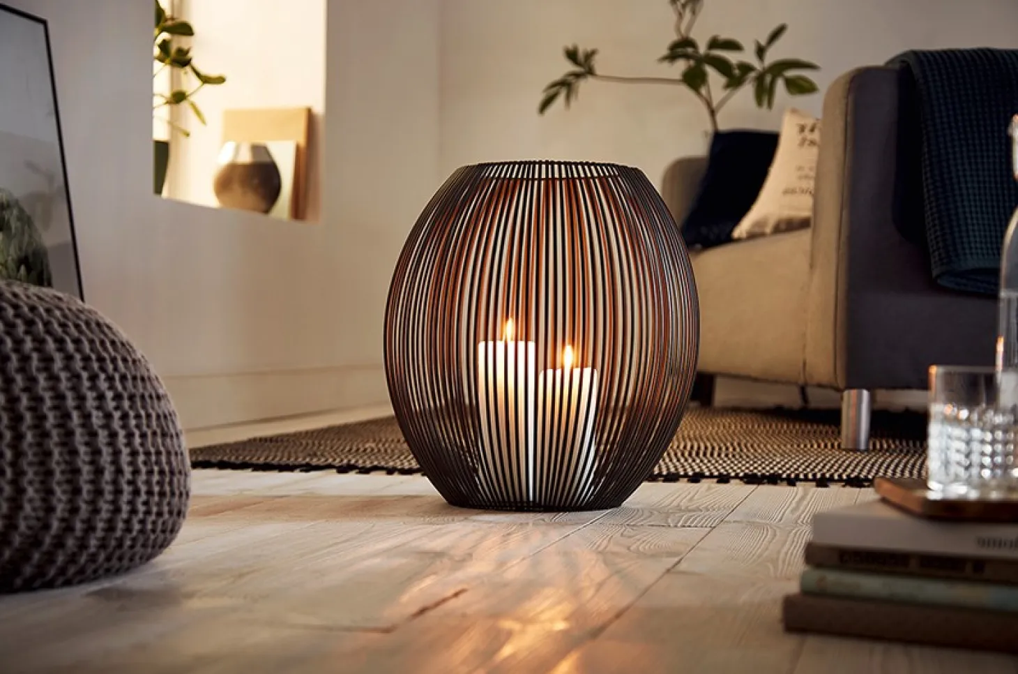 Philippi Louisiana Windlicht S / Höhe: 18 cm