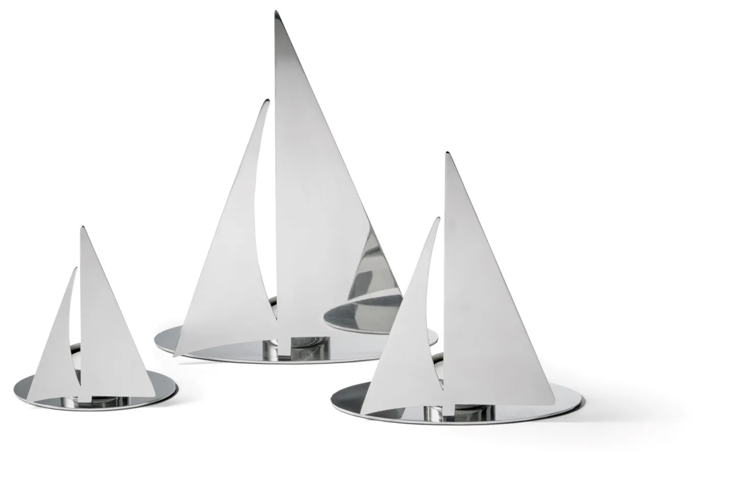 Philippi Regatta Boot mit Teelichthalter Länge 10 cm, Breite 6 cm, Höhe 12 cm