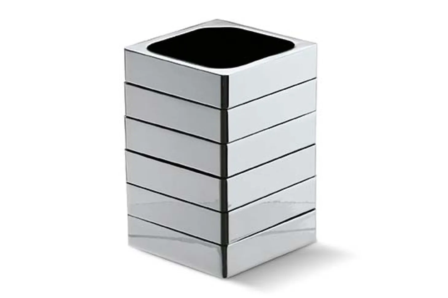 Philippi Zick Zack Stifthalter silber