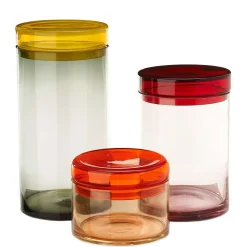 Pols Potten Aufbewahrungsglas mit Deckel ⌀ 20 cm, Höhe 30 cm