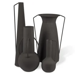 Pols Potten Vase Roman schwarz S H.25 cm